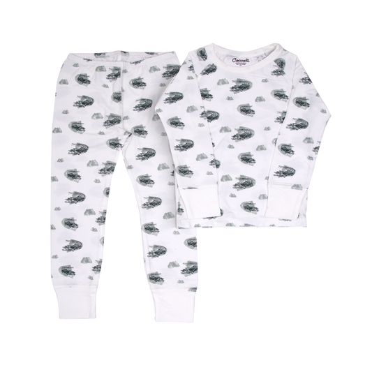 Alligator Pajama Set