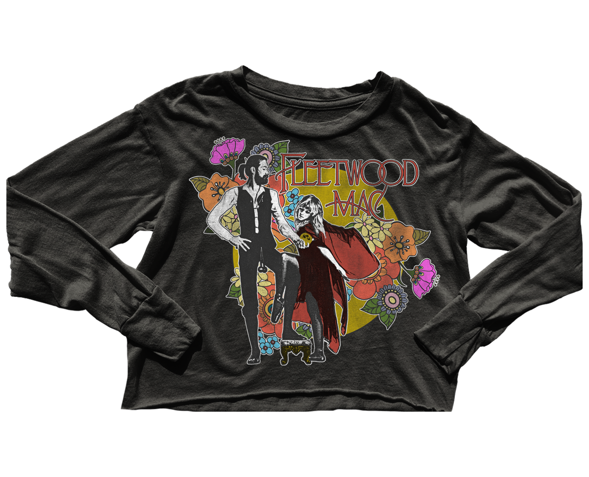 Fleetwood Mac Not Quite Crop Tee