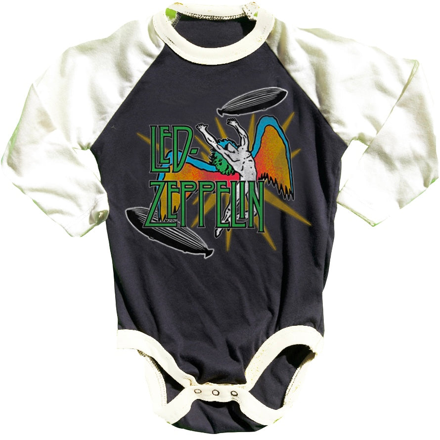 Led Zeppelin Raglan Onesie