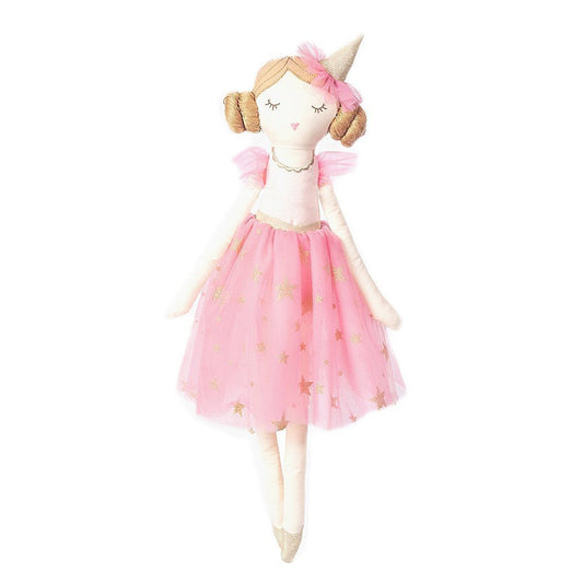 Brigitte Birthday Party Princess Doll, pink tulle dress detail