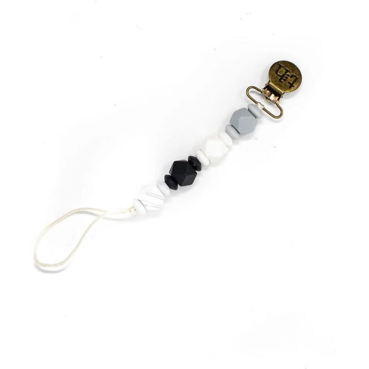 Marble Petite Jewel Pacifier Clip