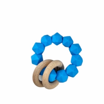 Sky Blue Abby Rattle Toy