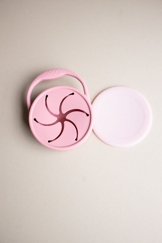 Mauve Silicone Snack Cup