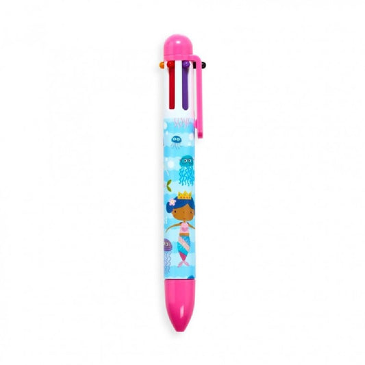 Mermaid Friends 6 Click Multicolor Pens