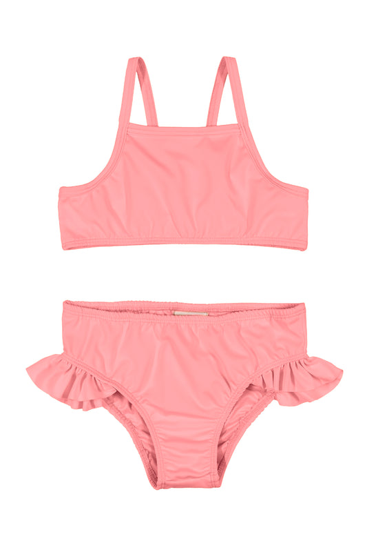 Peachy Ruffle Swimsuit