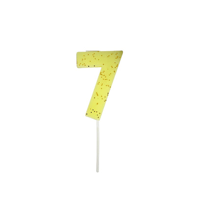 Number "Seven" Candle