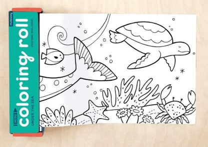 Under The Sea Mini Coloring Roll
