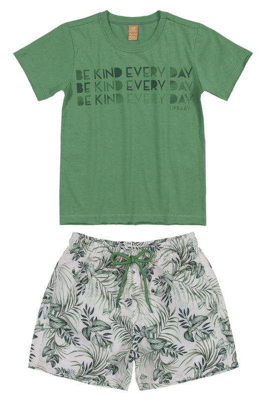Kind Swim Trunk & Tee