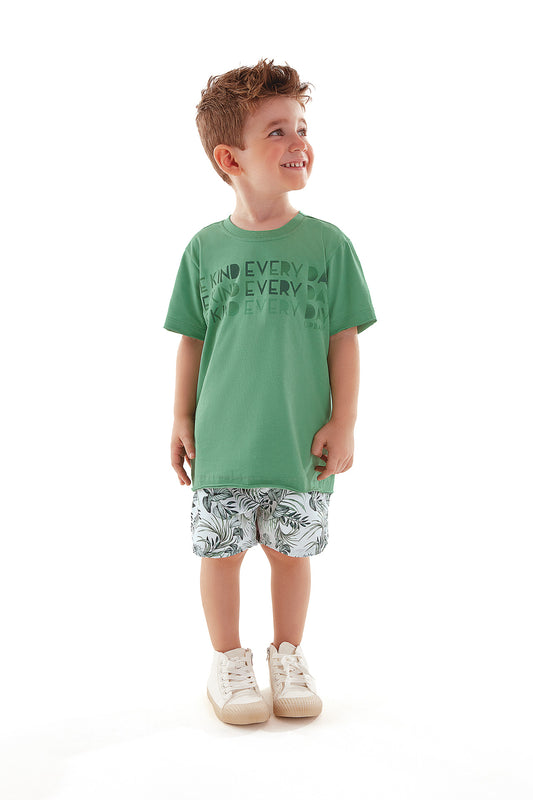 Kind Swim Trunk & Tee