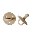 Cream Speckled Pacifier 2 Pack