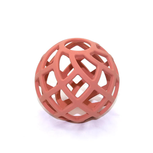 Blush Silicone Teether Ball