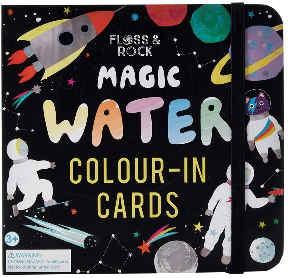 Space Magic Water Coloring Cards