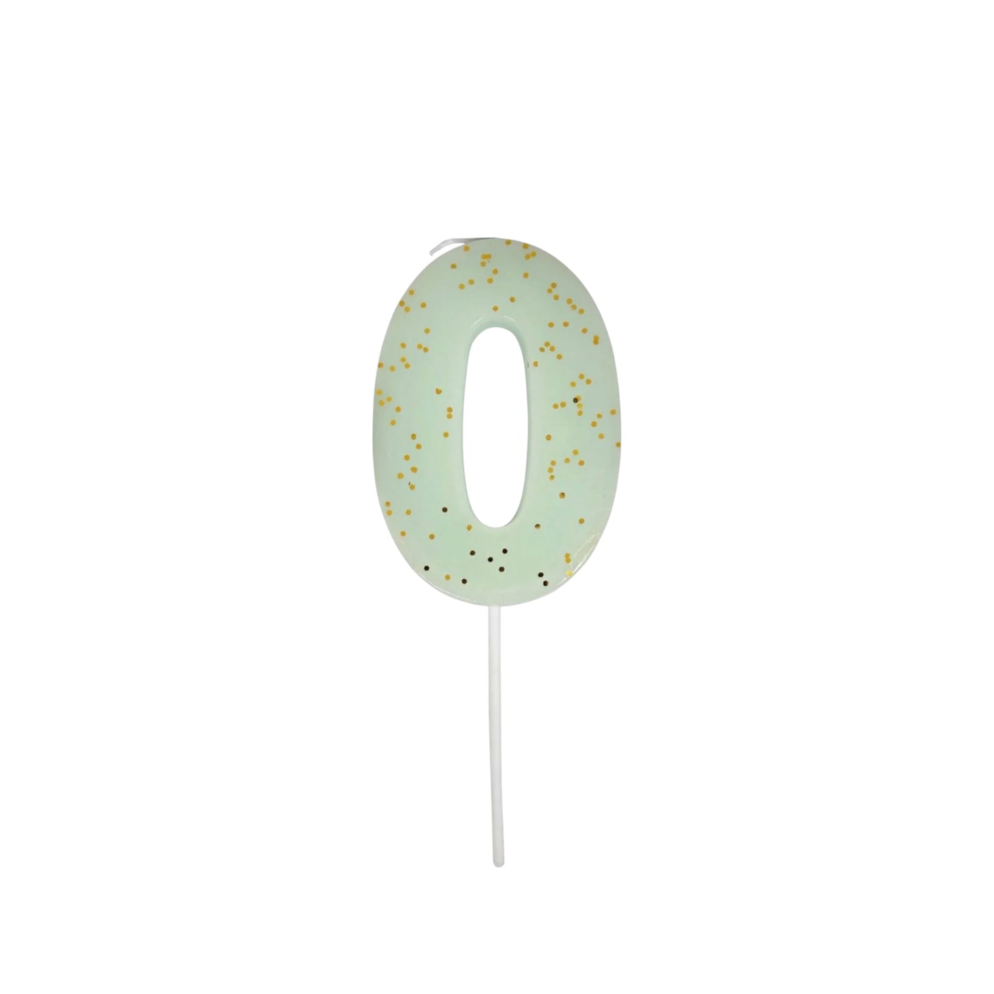 Number "Zero" Candle