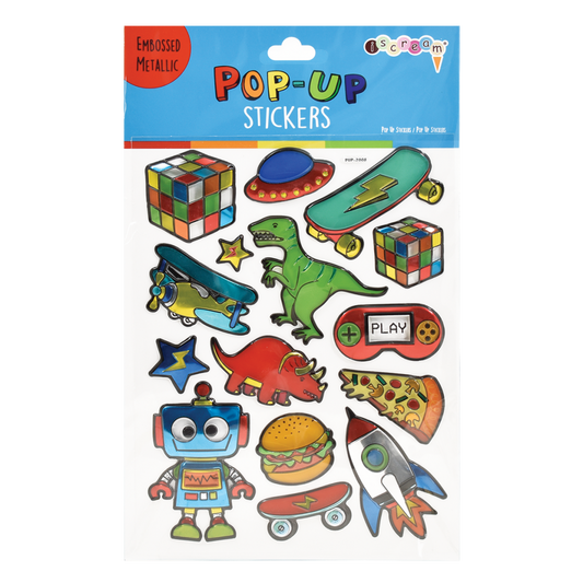 Toys & More Pop-Up Stickers
