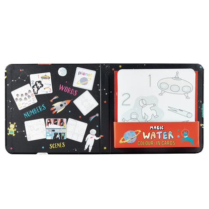 Space Magic Water Coloring Cards