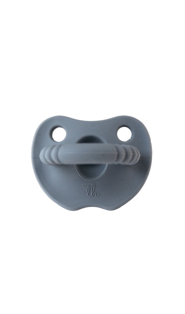 Storm Clouds Flat Silicone Soother