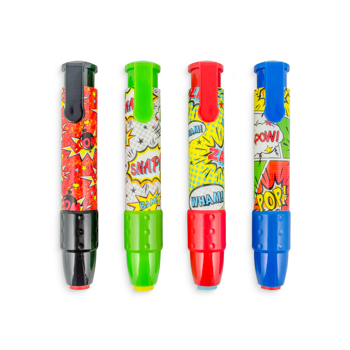 Comic Attack Click It Erasers