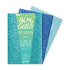 Blue Oh My Glitter! Notebooks