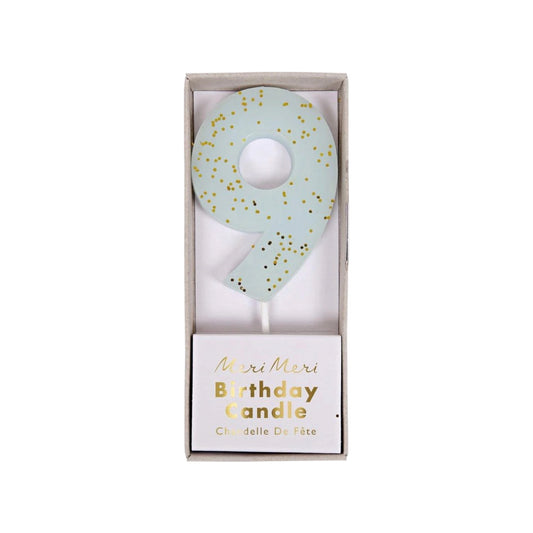 Number "Nine" Candle