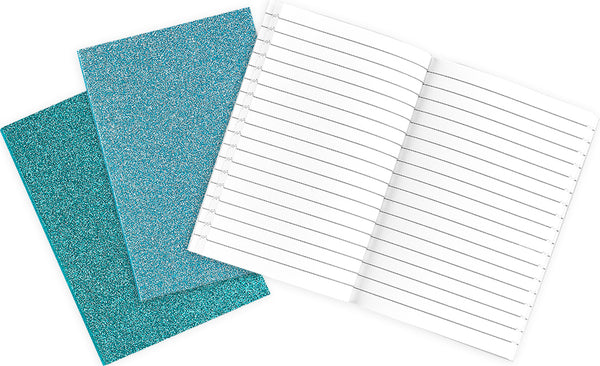Blue Oh My Glitter! Notebooks