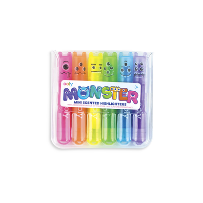 Mini Monster Scented Highlighters