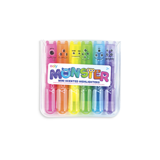Mini Monster Scented Highlighters