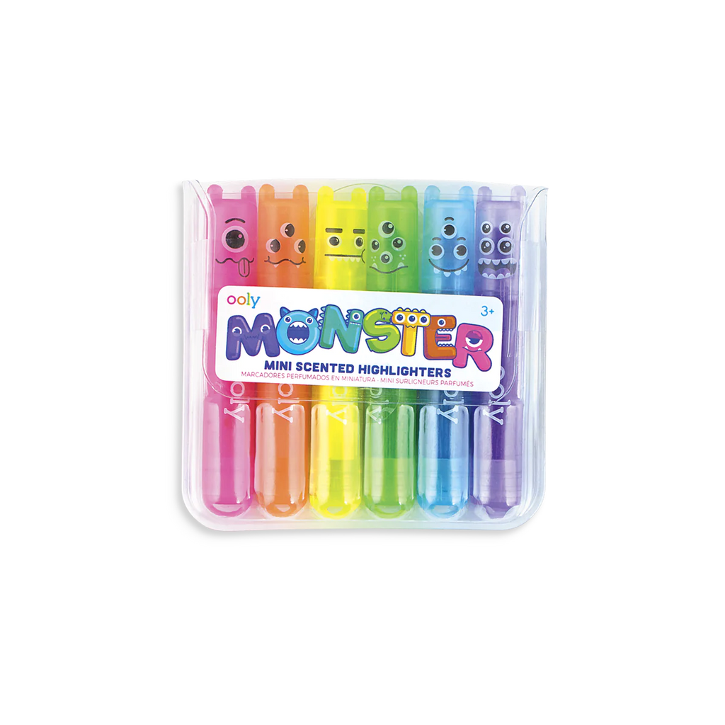 Mini Monster Scented Highlighters