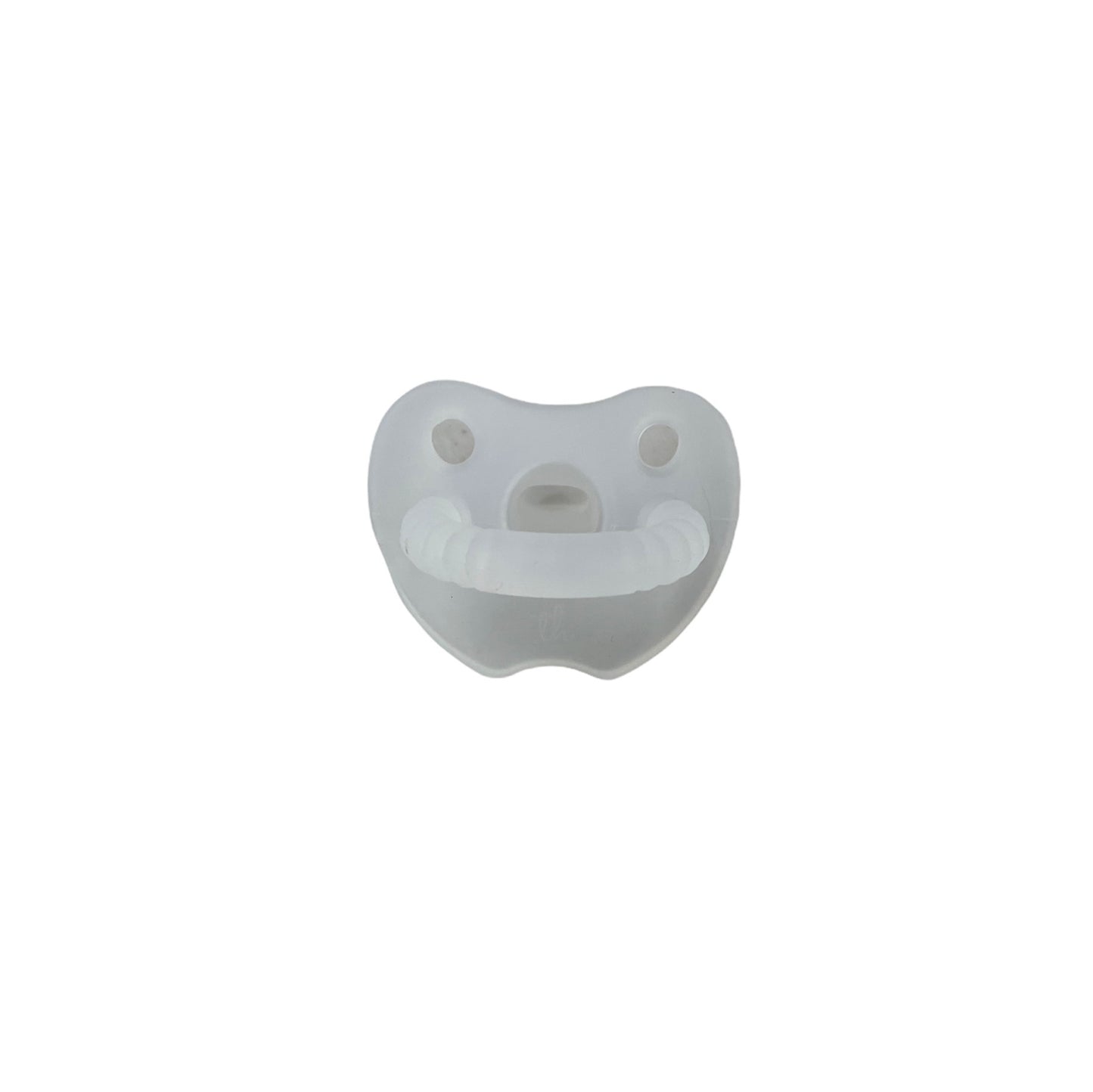 Clear Flat Silicone Soother