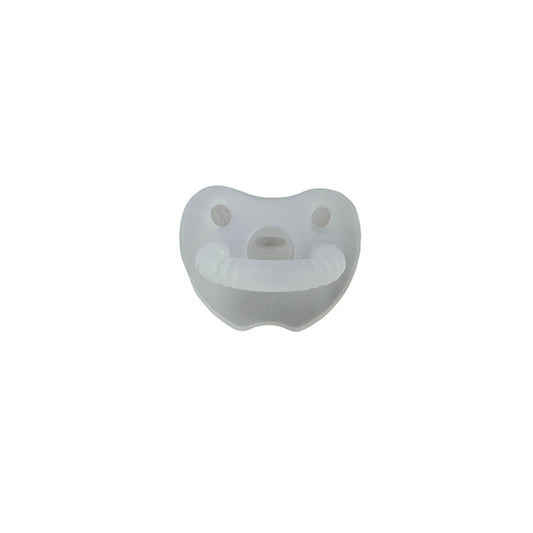 Clear Flat Silicone Soother