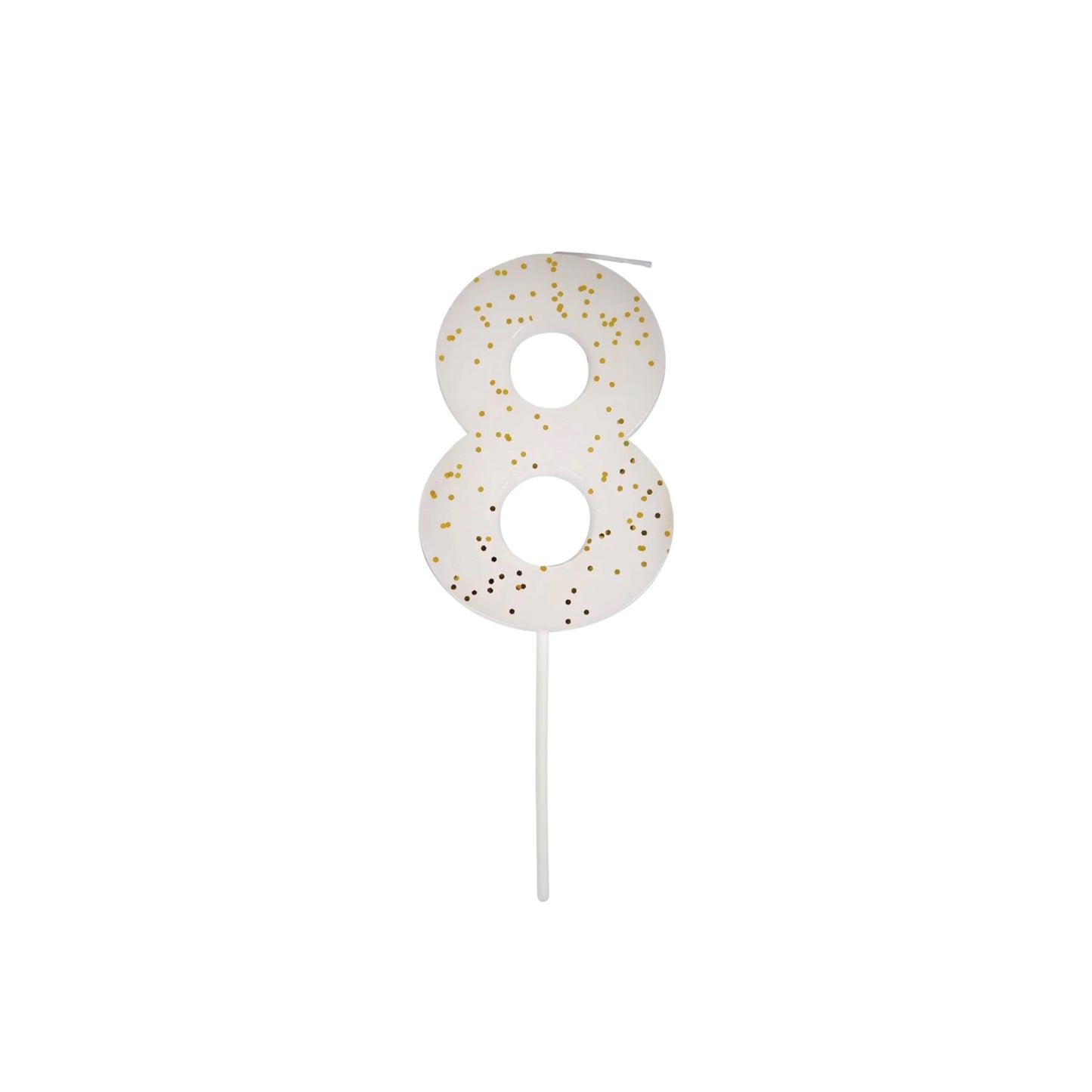 Number "Eight" Candle
