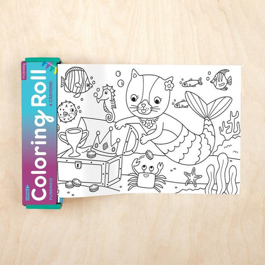Purmaid Mini Coloring Roll