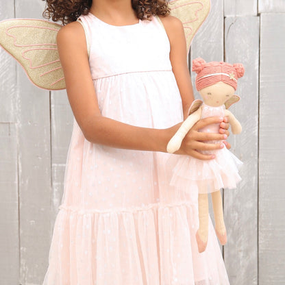 Sparkling Fairy Linen Doll