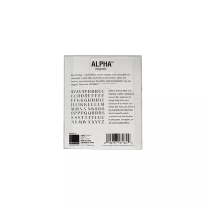 Plastic Magnetic Alphabet Letters