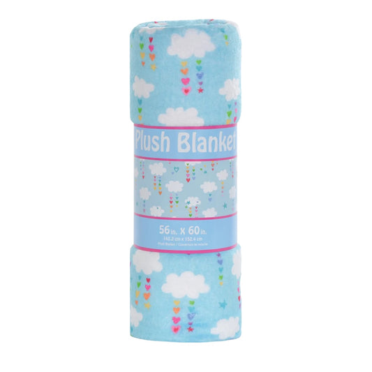Cheerful Cloud Plush Blanket