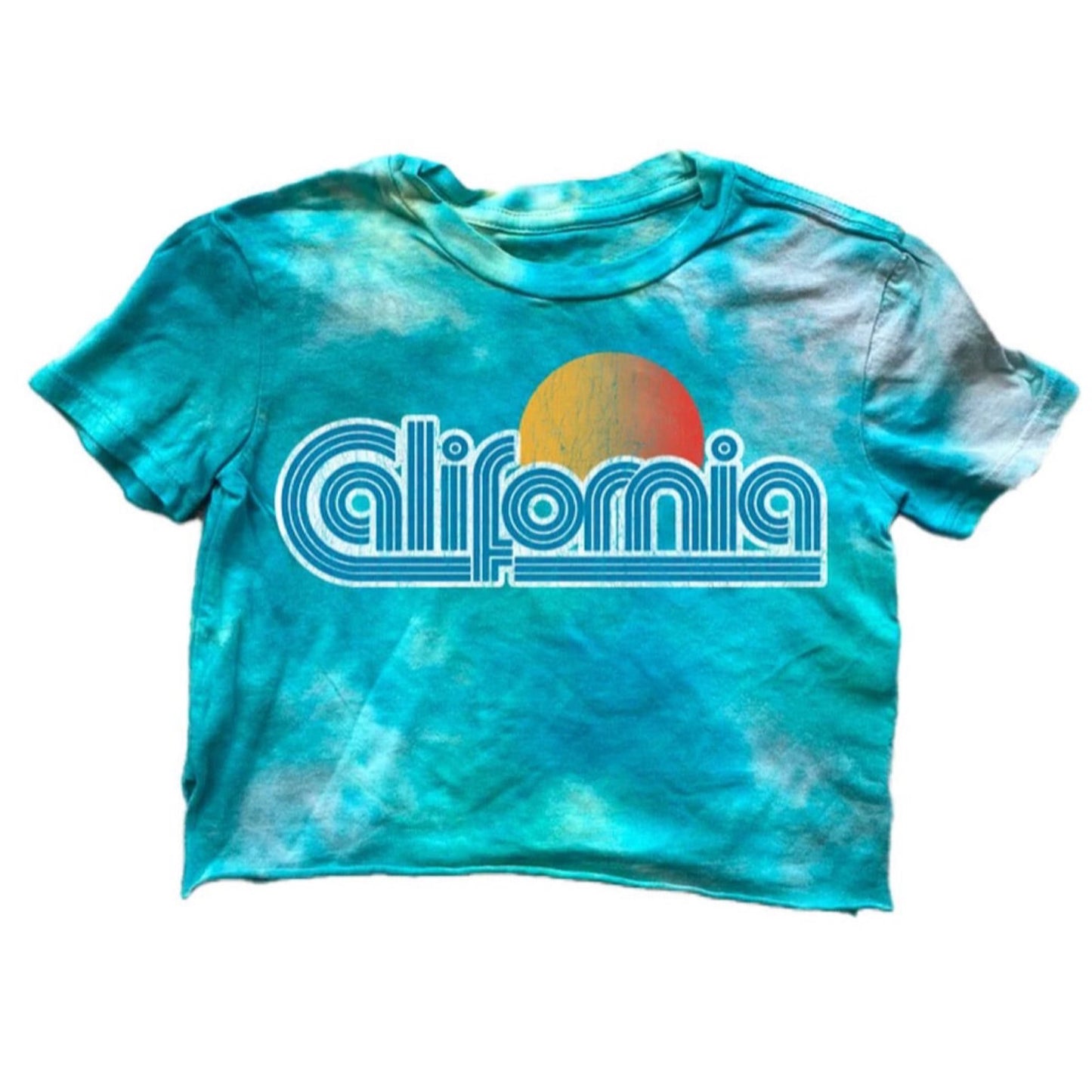 California Not Quite Crop Tee