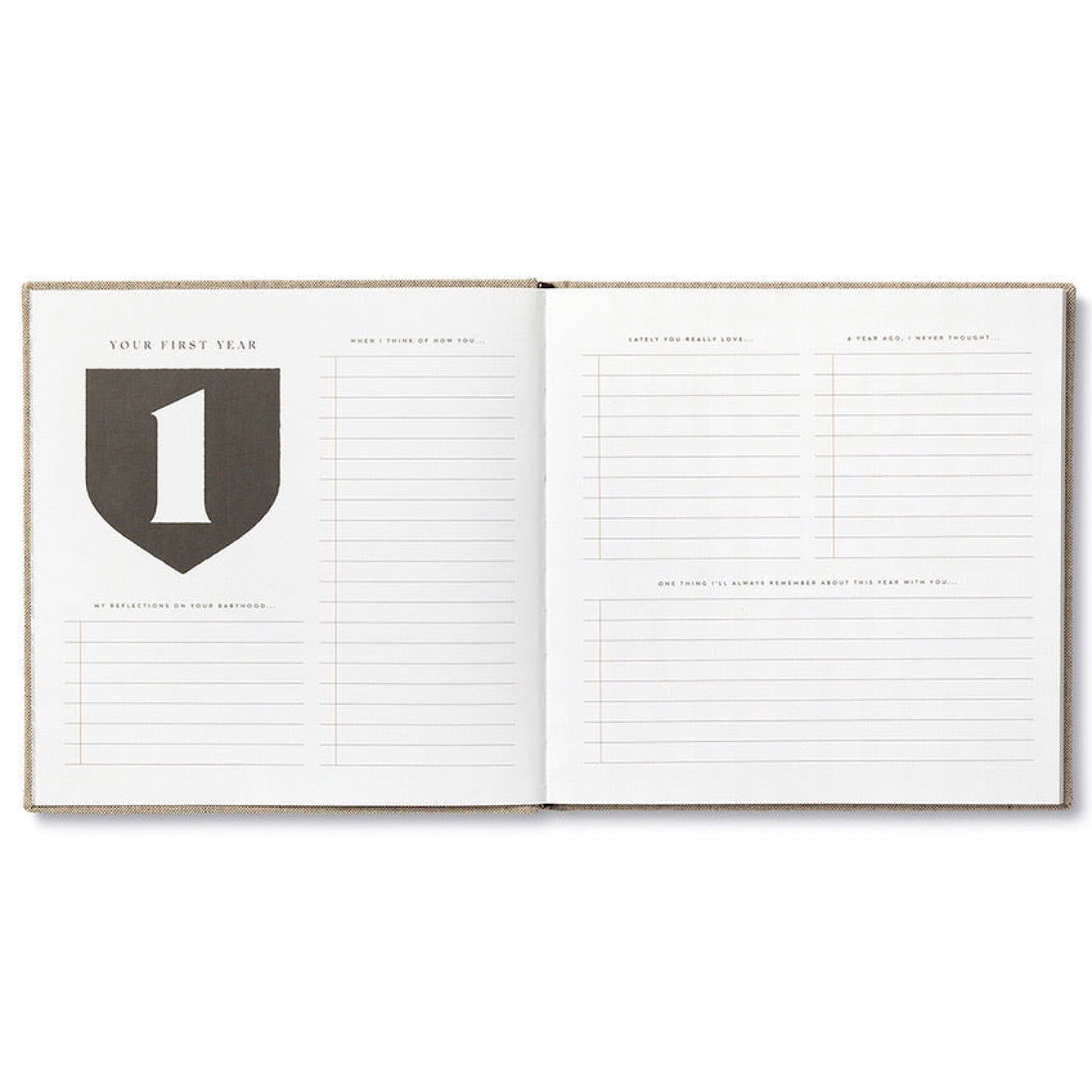 Year by Year Journal: Written by You for Your Child