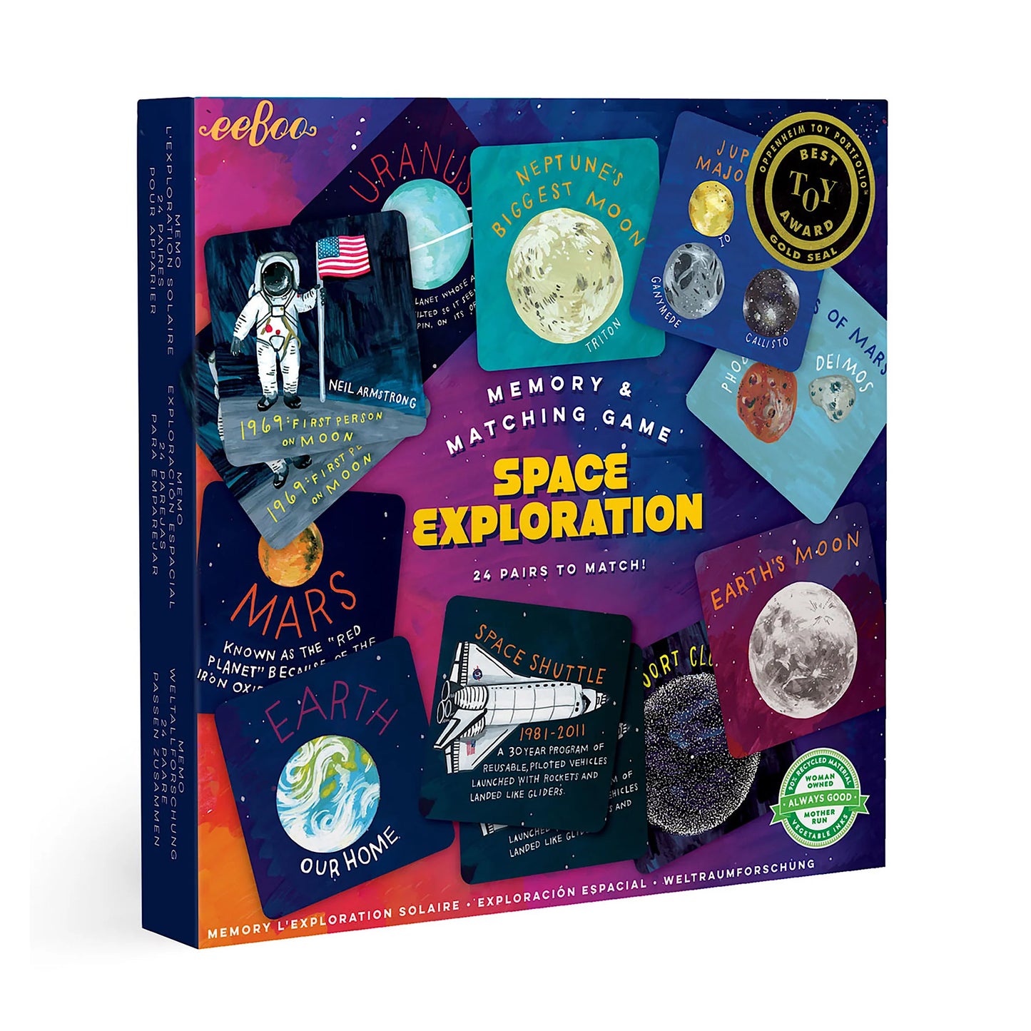 Space Exploration Memory & Matching Game