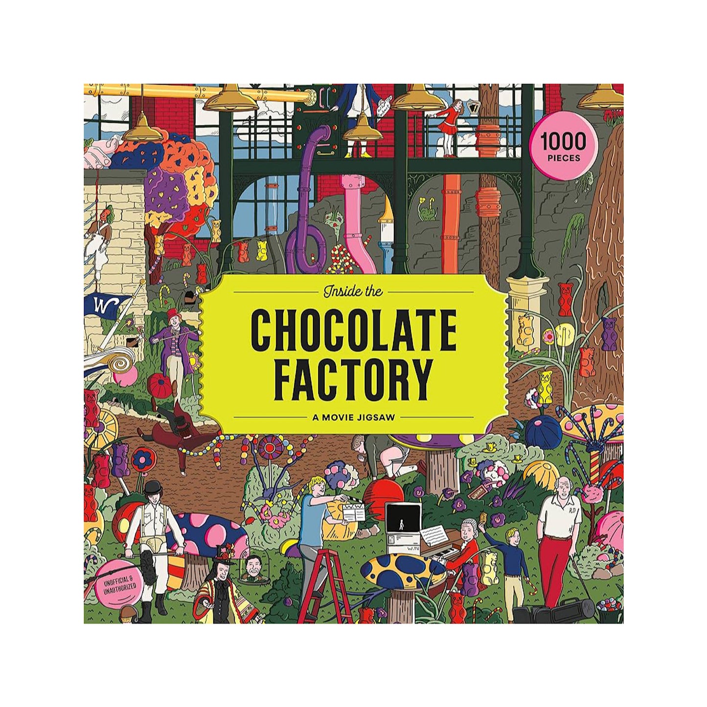 Inside the Chocolate Factory: A Movie Jigsaw Puzzle
