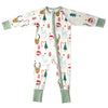 Santa and Friends Bamboo Convertible Romper
