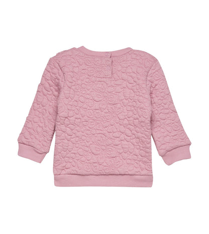 Pink Ruffle Sweater
