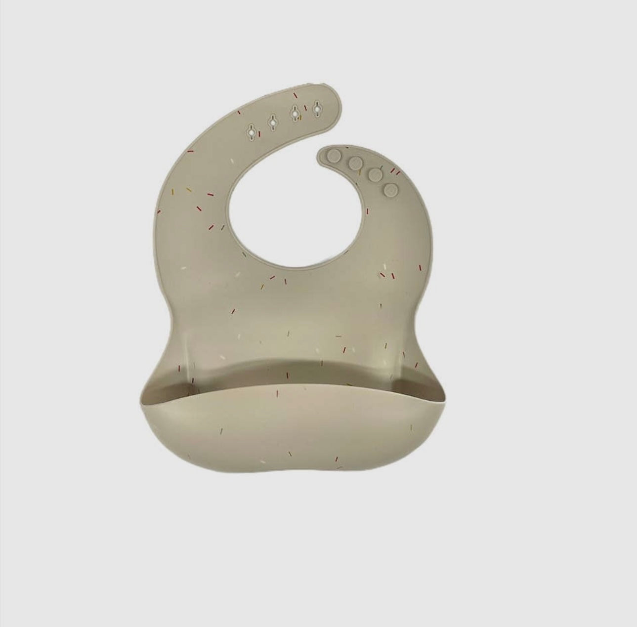 Vanilla Sprinkle Silicon Bib