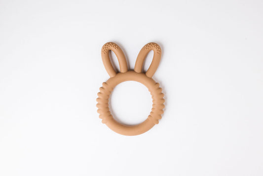 Fawn Bunny Silicone Teether