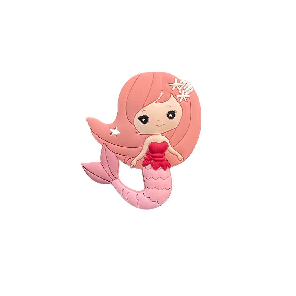 Pink Mermaid Teether