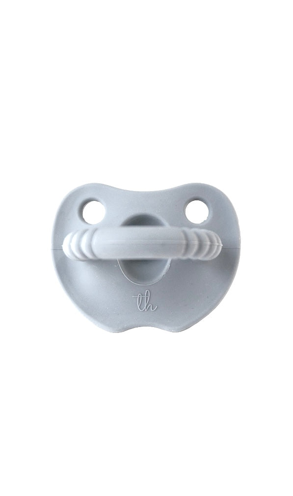 Light Gray Flat Silicone Soother
