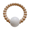 Charming Cream Rattle + Teether