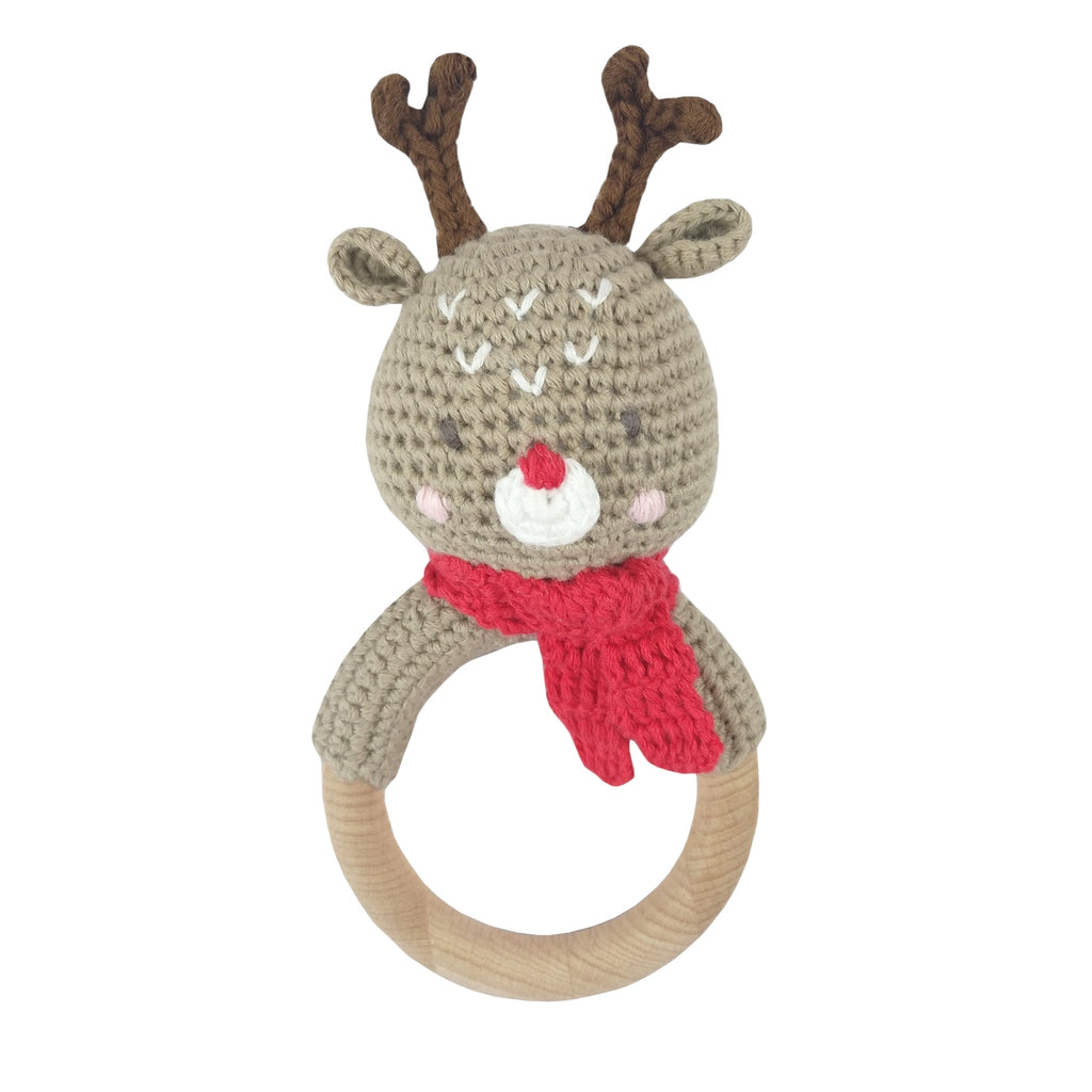 Reindeer Ring Rattle