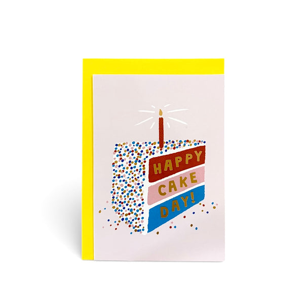 Birthday Cake Greeting Card