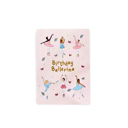 Birthday Ballerina Greeting Card