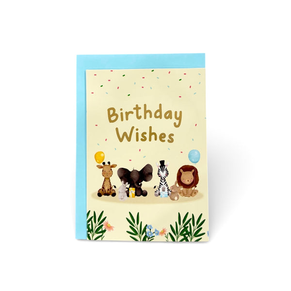 Birthday Safari Greeting Card