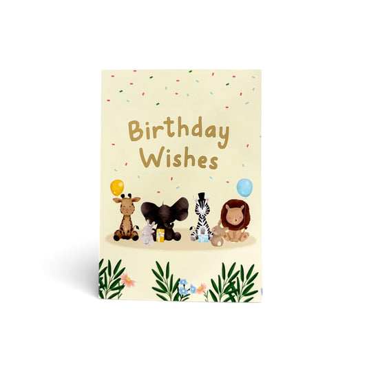 Birthday Safari Greeting Card